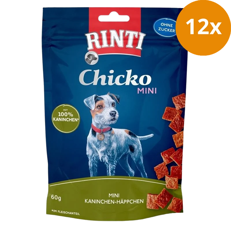 Rinti Chicko Mini Kaninchen-Häppchen 60 g