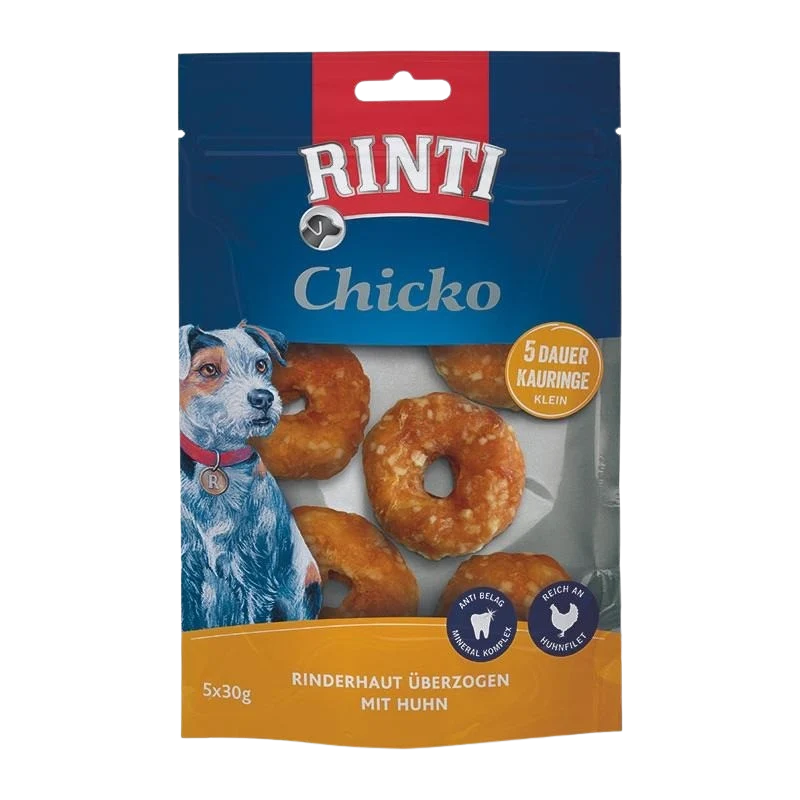 Rinti Chicko Dauer-Kauringe klein mit Huhn 150 g