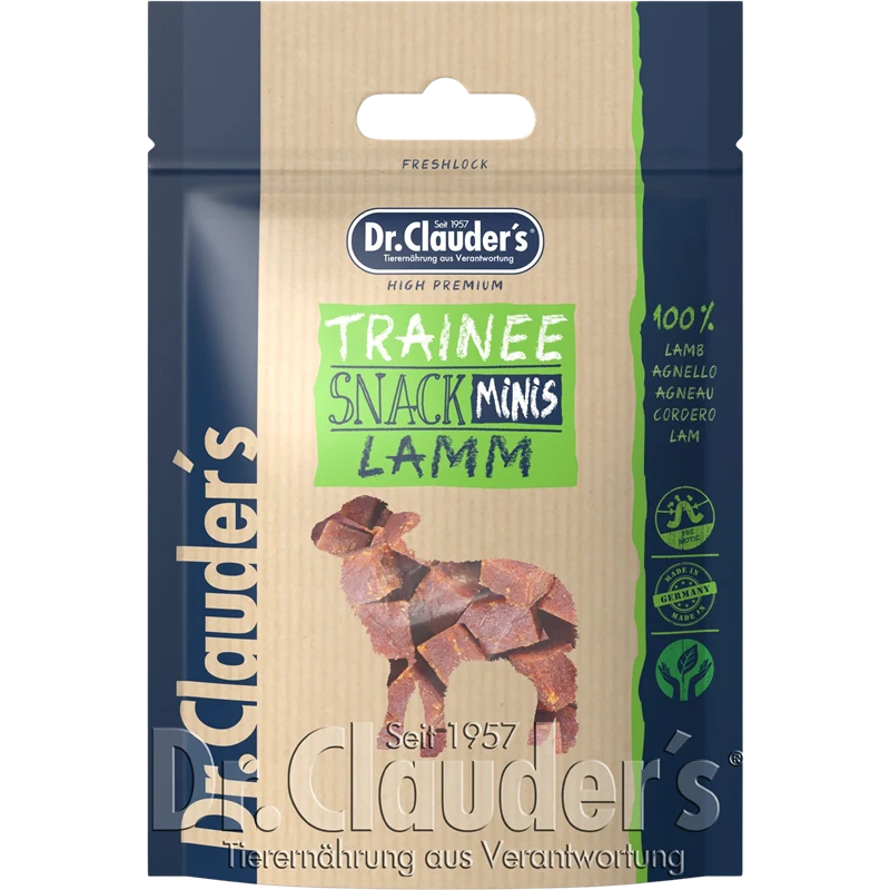 Dr.Clauder's Dog Trainee Snack Minis Lamm 50 g