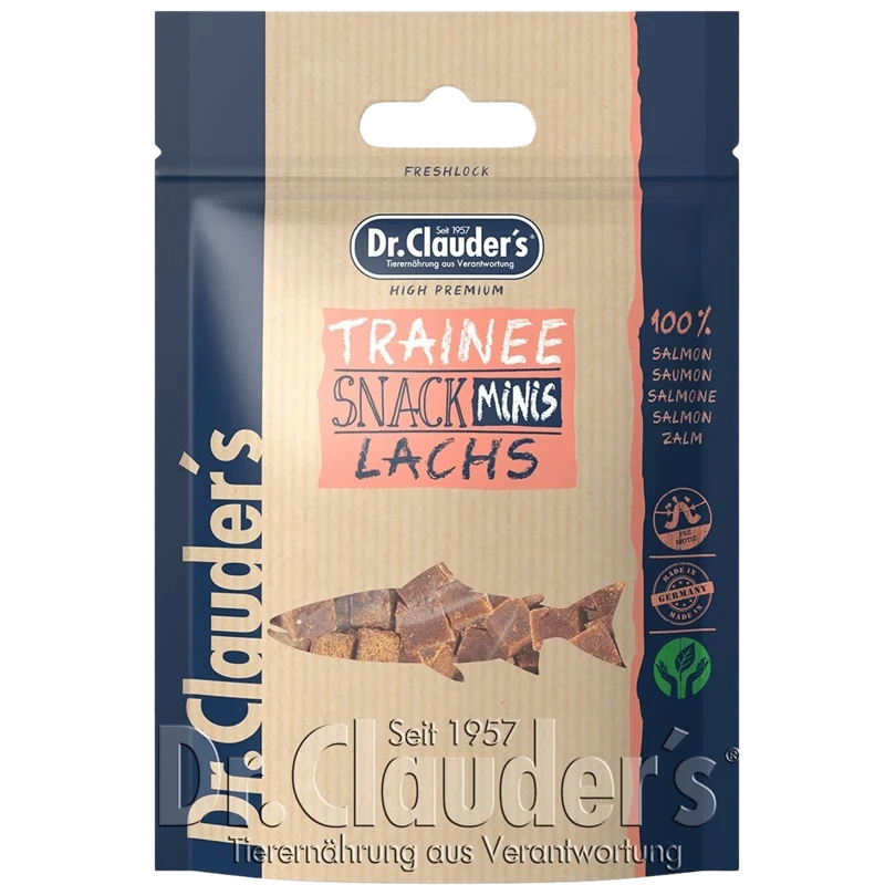 Dr.Clauder's Dog Trainee Snack Minis Lachs 50 g