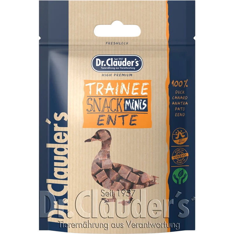Dr.Clauder's Dog Trainee Snack Minis Ente 50 g