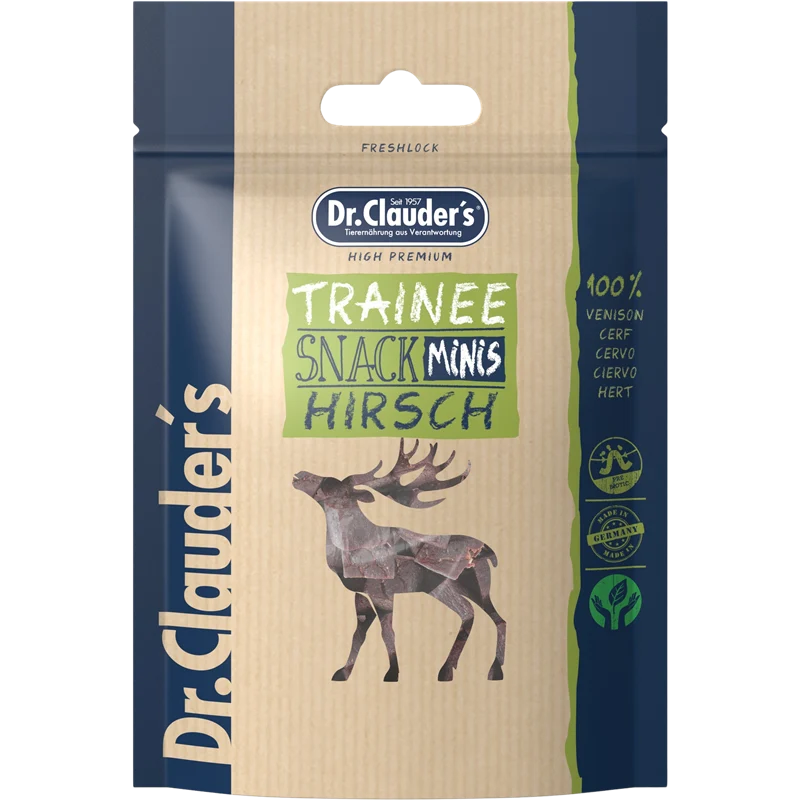 Dr.Clauder's Dog Snack Trainee Mini Hirsch 50 g