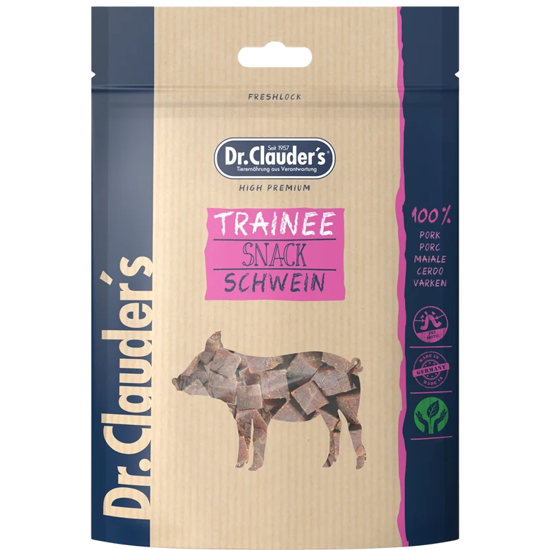 Dr.Clauder's Dog Snack Trainee Schweinefleisch 80 g