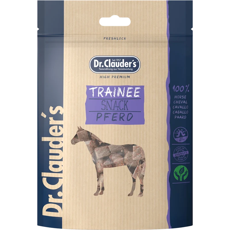 Dr.Clauder's Dog Snack Trainee Pferdefleisch 80 g