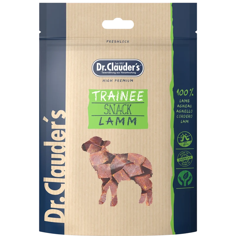 Dr.Clauder's Dog Snack Trainee Lammfleisch 80 g
