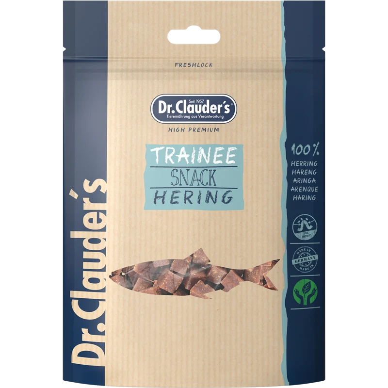 Dr.Clauder's Dog Snack Trainee Hering 80 g