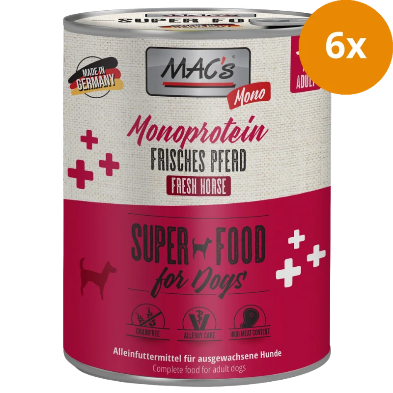 MAC's Dog Monoprotein Pferd 800 g
