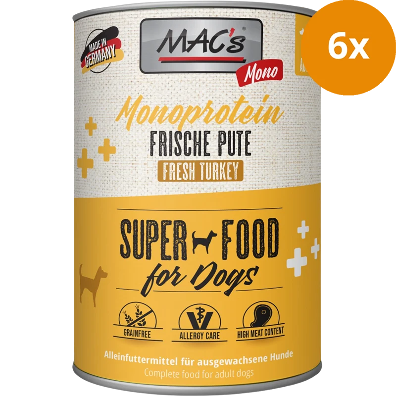 MAC's Dog Monoprotein Pute 400 g