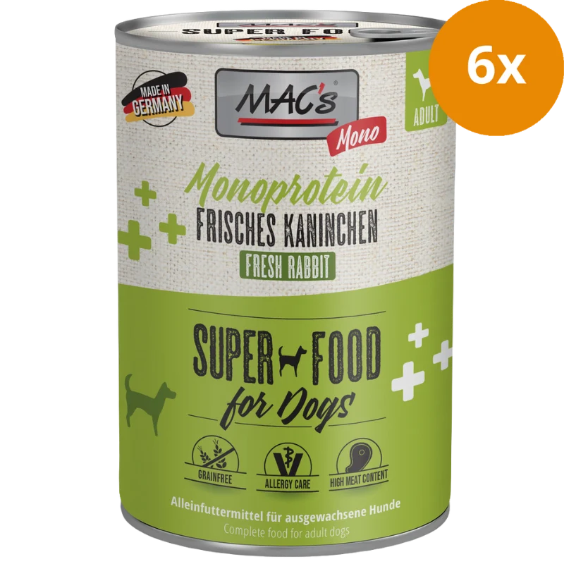 MAC's Dog Monoprotein Kaninchen 400 g
