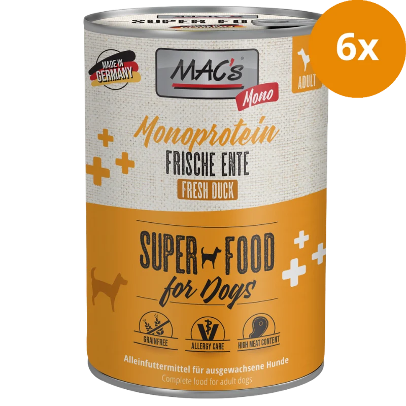 MAC's Dog Monoprotein Ente 400 g
