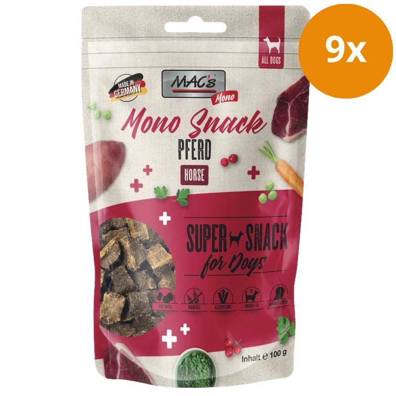MAC's Dog Monoprotein Snack Pferd 100 g