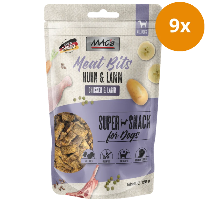 MAC's Dog Meat Bits Huhn & Lamm 120 g
