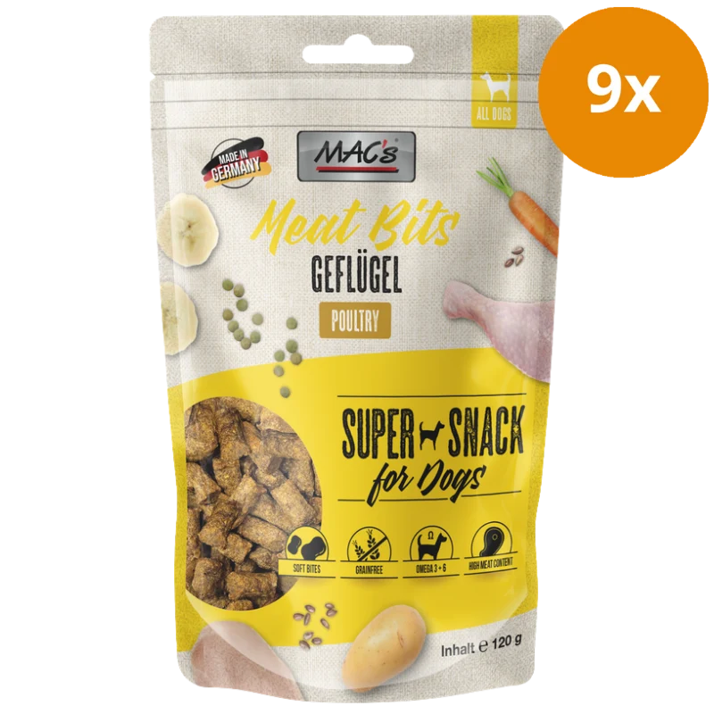 MAC's Dog Meat Bits Geflügel 120 g