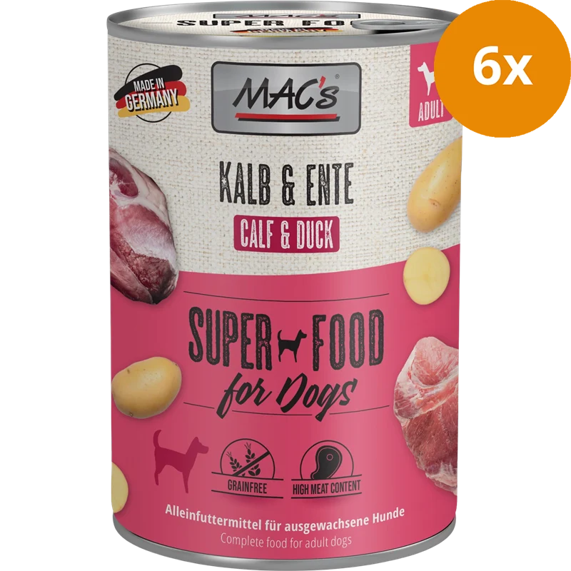 MAC's Dog Kalb & Ente 400 g