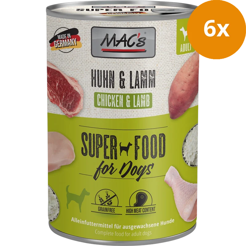 MAC's Dog Hühnchen & Lamm 400 g