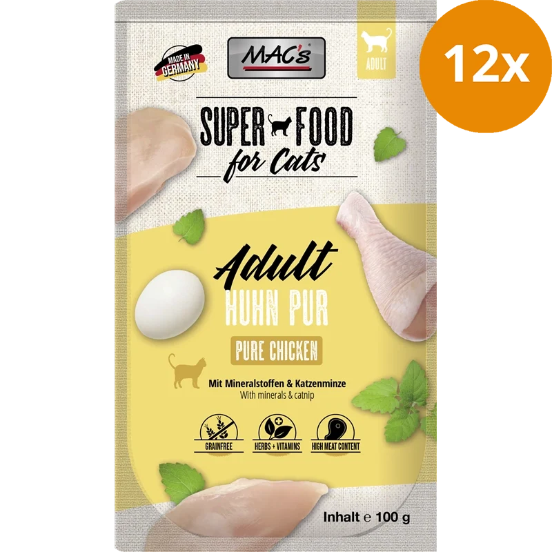 MAC's Cat Pouch Huhn pur 100 g