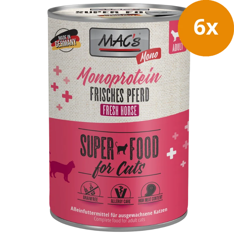 MAC's Cat Monoprotein Pferd 400 g
