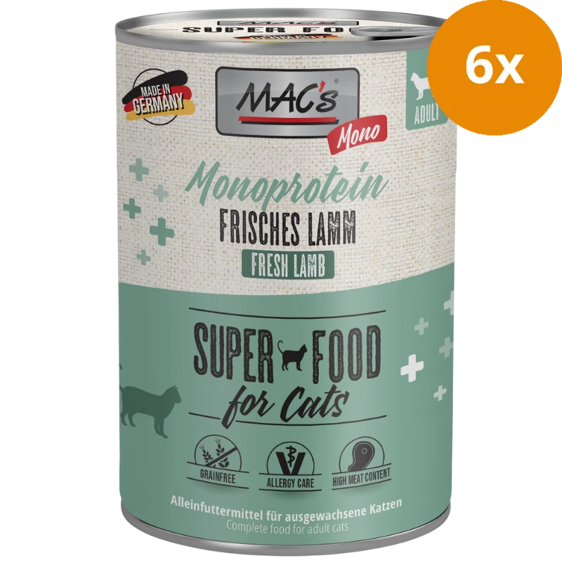 MAC's Cat Monoprotein Lamm 400 g