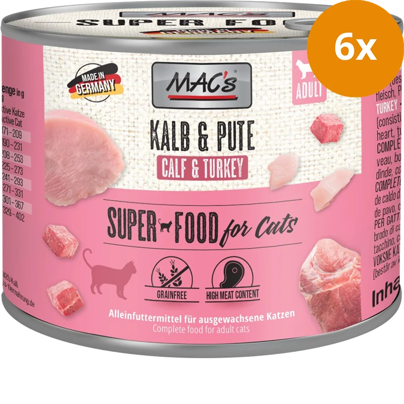 MAC's Cat Kalb & Pute 200 g