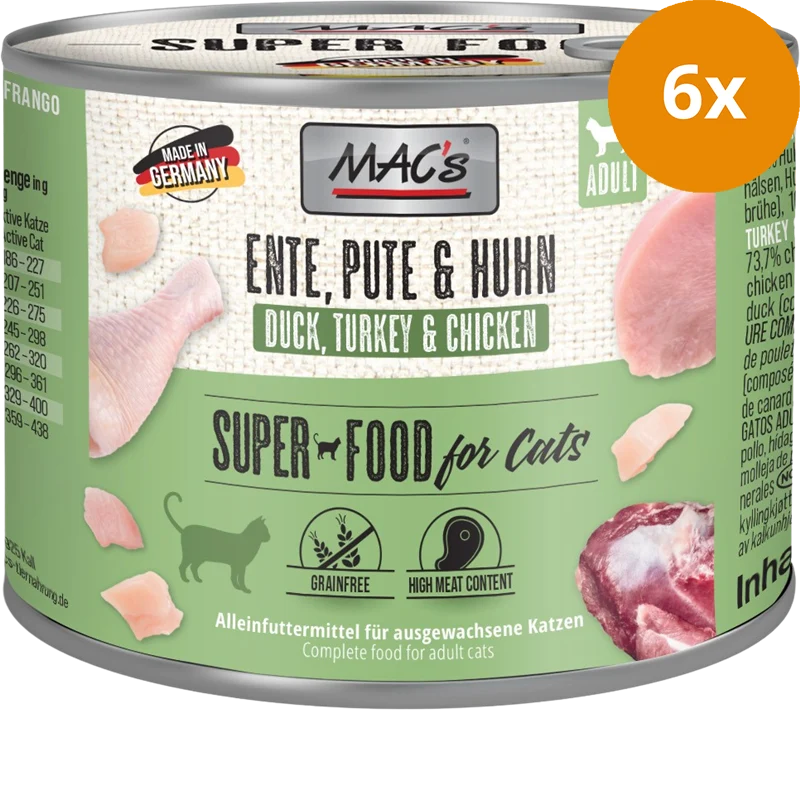 MAC's Cat Ente, Pute, Huhn 200 g