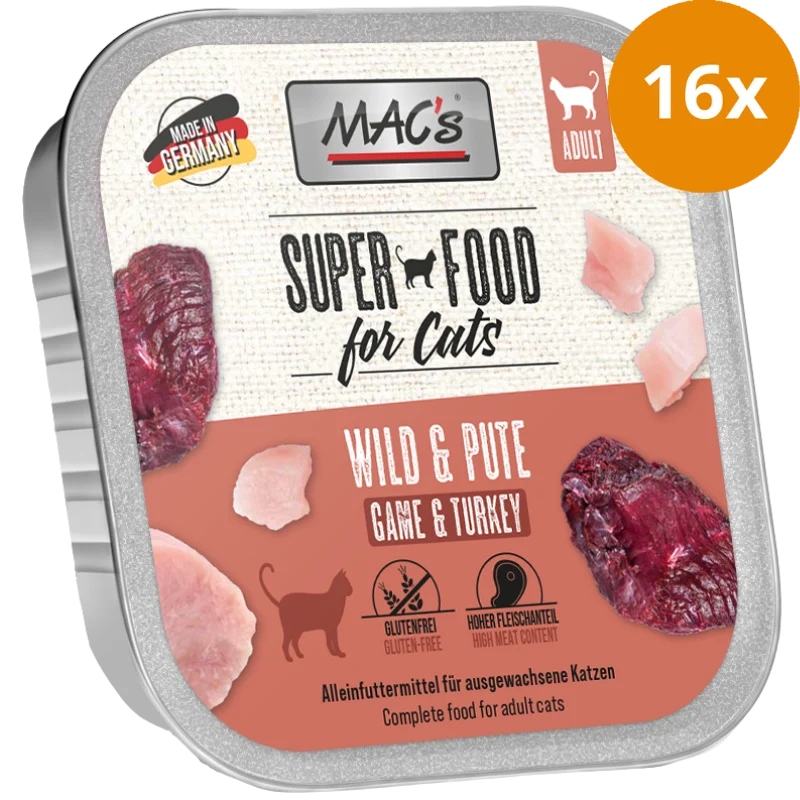 MAC's Cat Wild & Pute 100 g