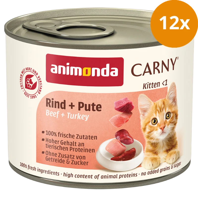 animonda Carny Kitten Rind & Pute 200 g
