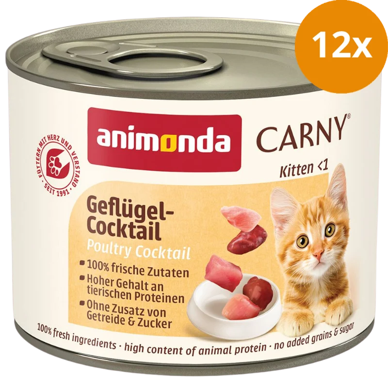 animonda Carny Kitten Geflügel-Cocktail 200 g