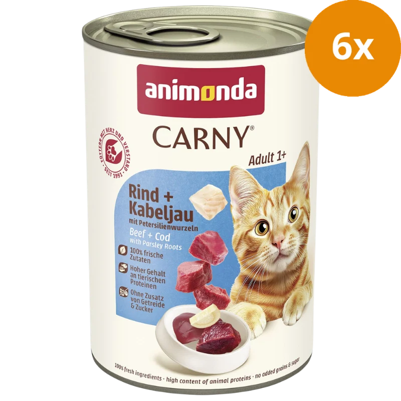animonda Carny Rind + Kabeljau 400 g
