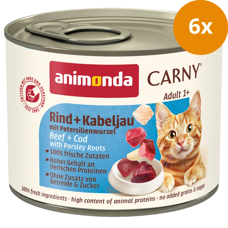 animonda Carny Rind, Kabeljau + Petersilienwurzel 200 g