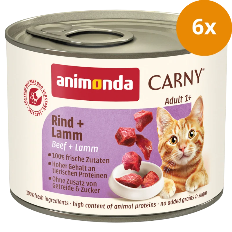 animonda Carny Rind + Lamm 200 g