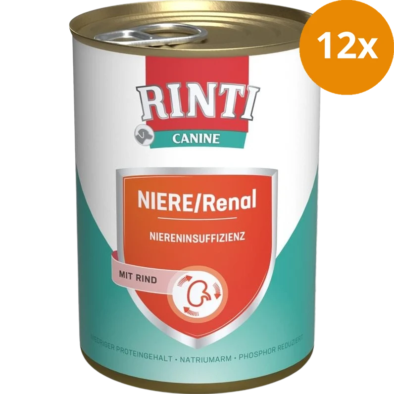 Rinti Canine Niere / Renal Rind 400 g