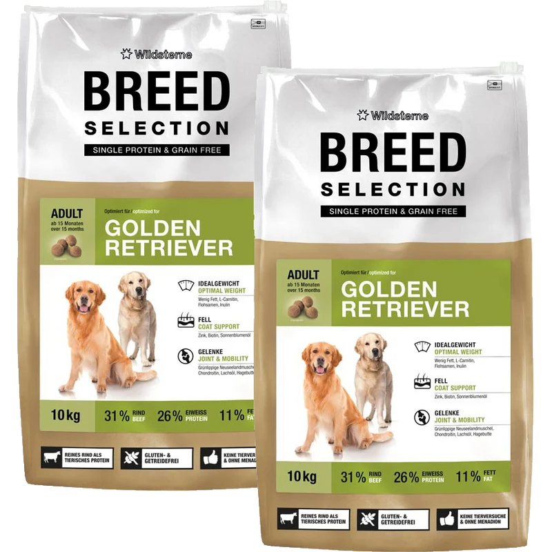 Wildsterne Breed Selection Adult Golden Retriever