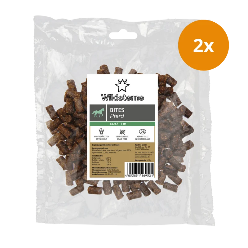 Wildsterne Bites Pferd 125 g