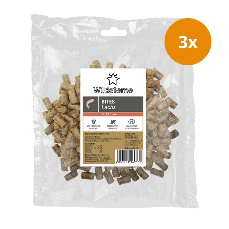 Wildsterne Bites Lachs 125 g