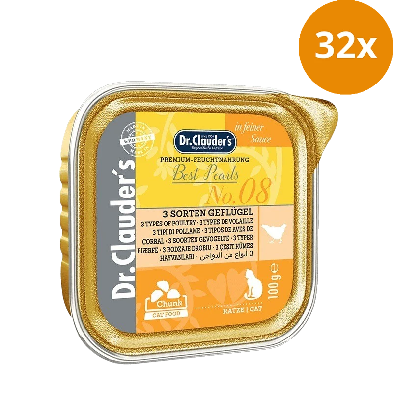 Dr.Clauder's Best Pearls 3 Sorten Geflügel 100 g