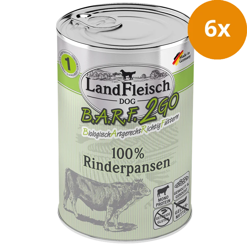 LandFleisch B.A.R.F.2GO Rinderpansen 400 g