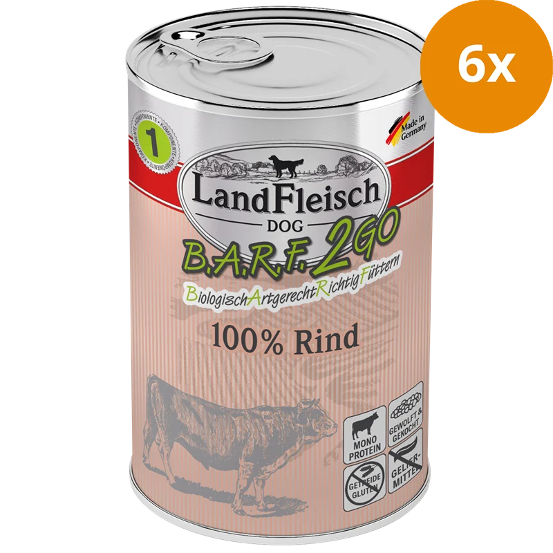 LandFleisch B.A.R.F.2GO Rind 400 g