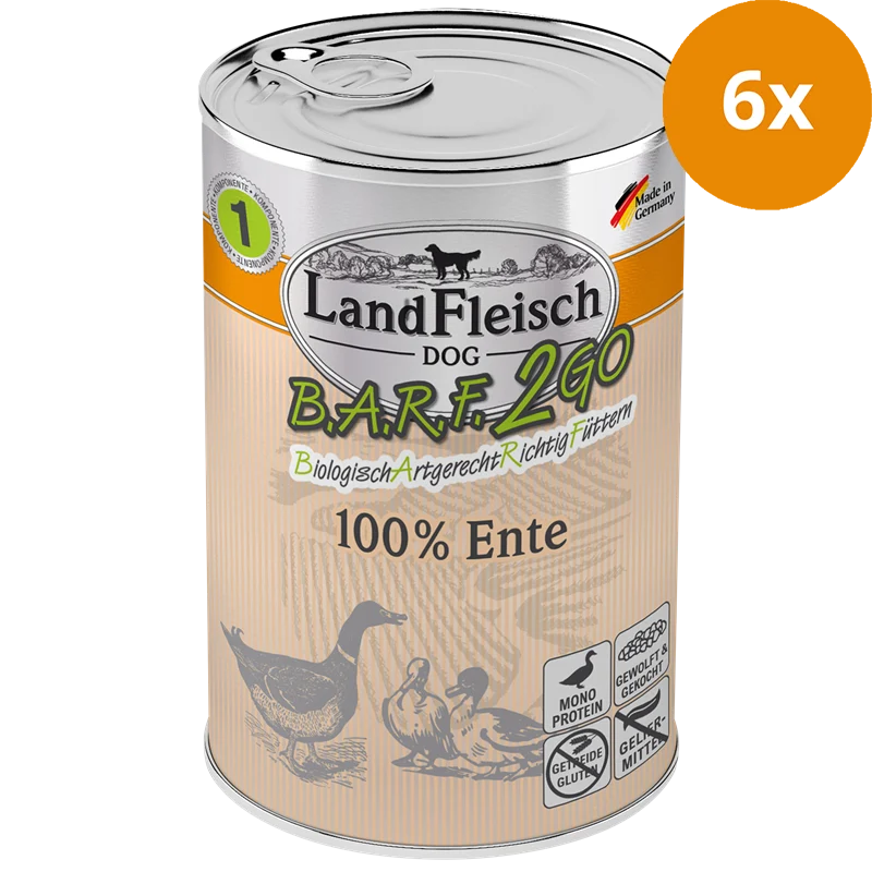 LandFleisch B.A.R.F.2GO Ente 400 g