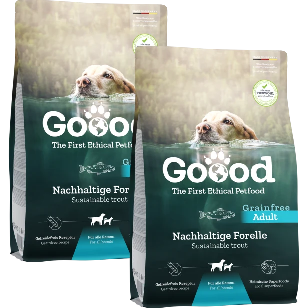 Sparpaket Goood Adult Nachhaltige Forelle 2 x 10 kg