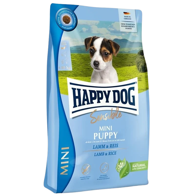 Happy Dog Sensible Mini Puppy Lamm & Reis