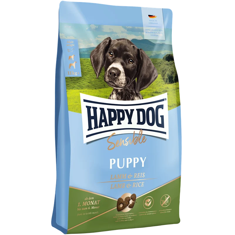 Happy Dog Sensible Puppy Lamm & Reis