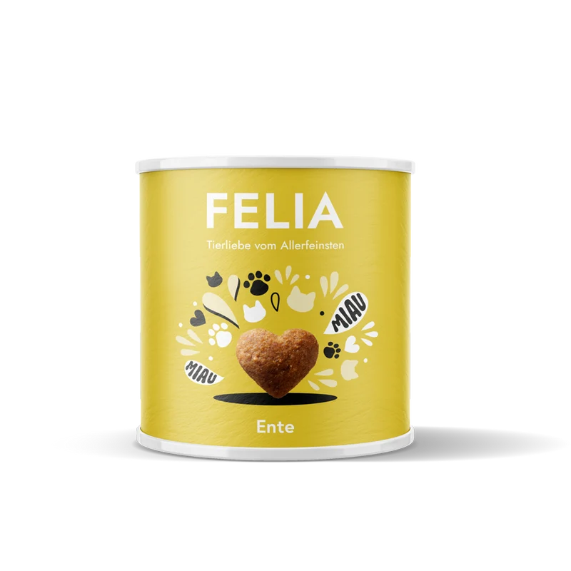 FELIA Snacks Ente – Ergänzungsfutter für Katzen jeden Alters