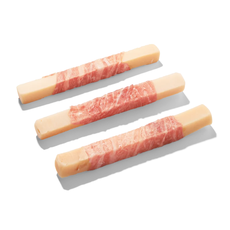 Kaukäse mit Bacon