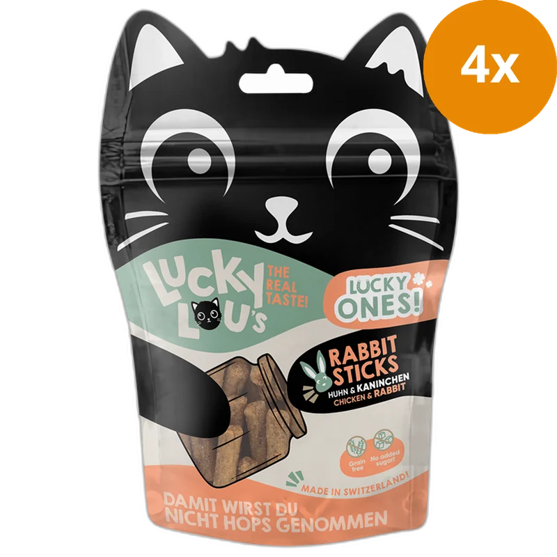Lucky Lou Lucky Ones Sticks Huhn & Kaninchen 50 g