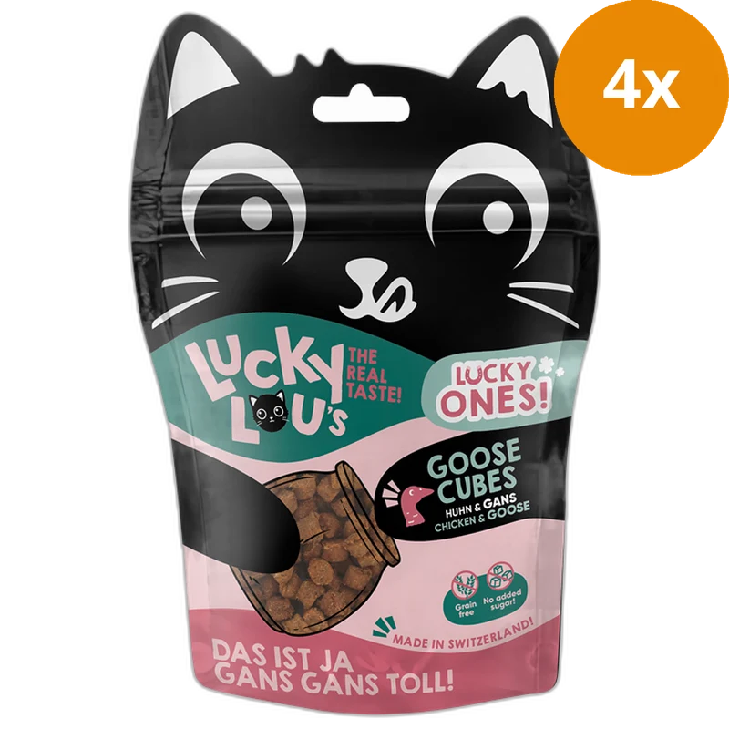 Lucky Lou Lucky Ones Cubes Huhn & Gans 80 g