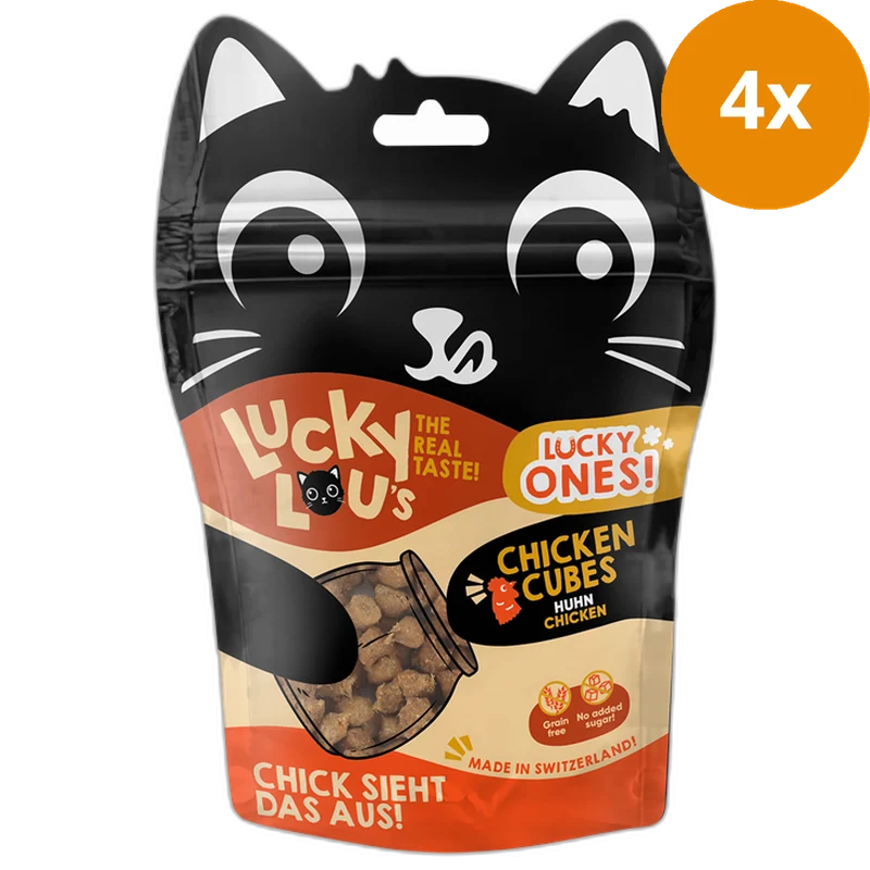 Lucky Lou Lucky Ones Cubes Huhn 80 g
