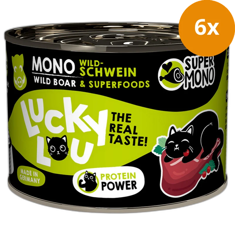 Lucky Lou SuperMono Wildschwein 200 g
