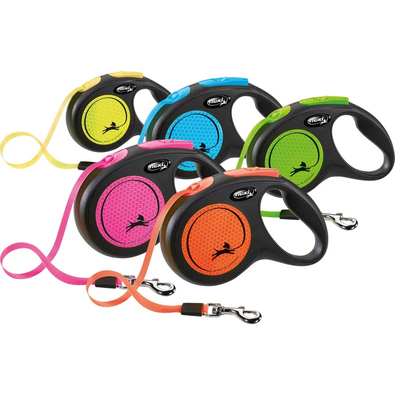 flexi New Neon Gurt Rollleine