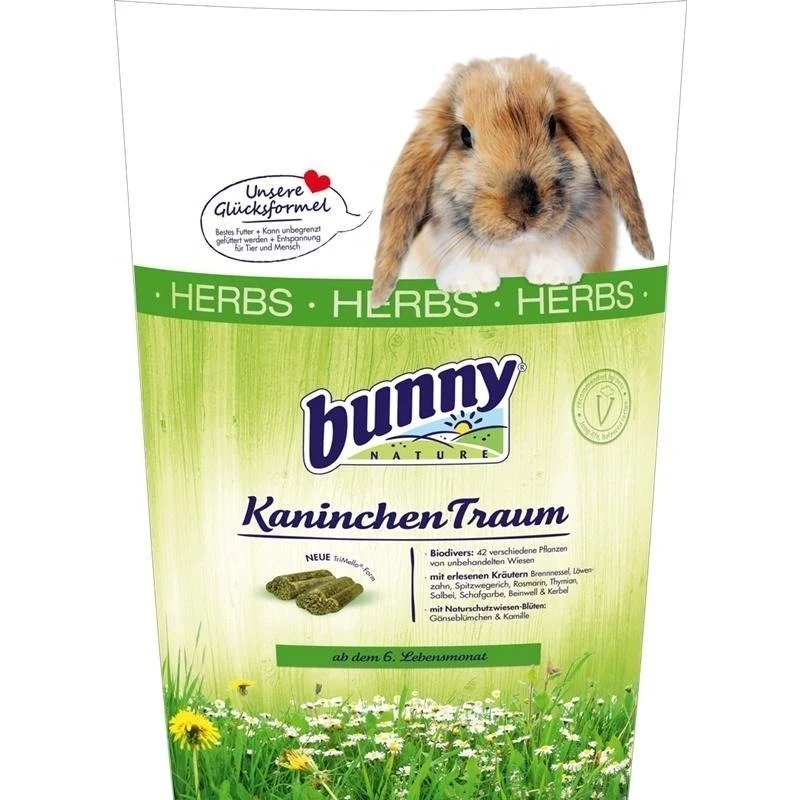 Kaninchen Traum mit Kräutern