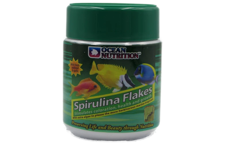 Ocean Nutrition Spirulina Flakes für Süß-und Meerwasserfische